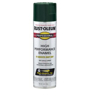 Rust-Oleum® Professional Hunter Green High Performance Enamel Spray R7538838 at Pollardwater