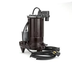 Liberty Pumps 290 Series 1-1/2 in. 3/4 hp Cast Iron Submersible Effluent Sump Pump with 10 ft. Cord L293 at Pollardwater