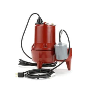 Liberty Pumps LE40 Series 2 in. 115V 12A 2/5 hp 125 gpm FNPT Cast Iron Sewage Pump LLE41A at Pollardwater