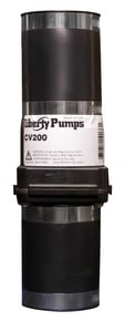 Liberty Pumps 1-1/2 in. ABS Check Valve with Rubber Slip Connection in Black LCV150 at Pollardwater
