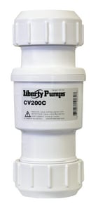 Liberty Pumps 2 in. Compression x Slip PVC Check Valve LCV200C at Pollardwater