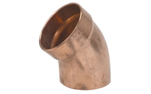 Copper 45 Elbow Street  For 5/8" O.D. 