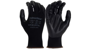 Armateck XL Foam Coated Nitrile and Nylon Disposable Gloves ARM1015XL at Pollardwater