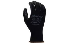 Armateck Medium Foam Coated Nitrile and Nylon Disposable Gloves ARM1015M at Pollardwater