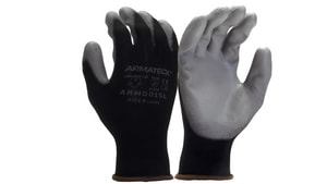 Armateck Medium Polyurethane Coated Nylon Dipped Gloves ARM0015M at Pollardwater