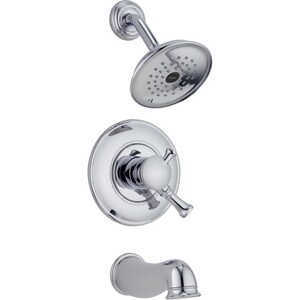 Delta Faucet Lockwood 2 5 Gpm Tub And Shower Trim Kit With Single