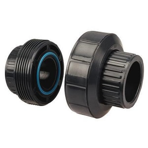 2000 Series 1/4 in. FIPT Straight Schedule 80 PVC Union with EPDM Seal S898002 at Pollardwater