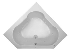PROFLO® Plus A Series 60 x 60 in. Soaker Corner Bathtub with Left Drain