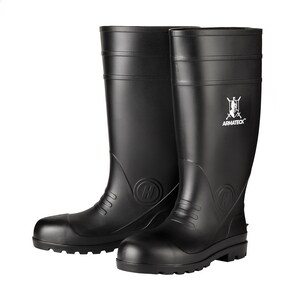 Armateck Size 12 Steel Toe Rain and Mud Boot in Black ARM9200BL12 at Pollardwater