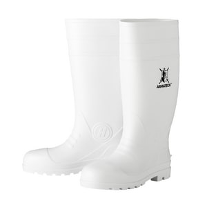 Armateck White Plain Toe Rain and Mud Boots (Size 12) ARM9700WH12 at Pollardwater