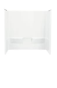 Tub Shower Wall In White, Sterling All Pro Bathtub