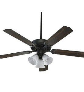 Quorum International Capri 52 In Ceiling Fan With Light In Old