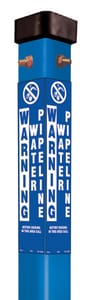 Repnet TracerPed™ 66 in. Tracer Wire Station in Blue RTVTO66UB2GD1333 at Pollardwater