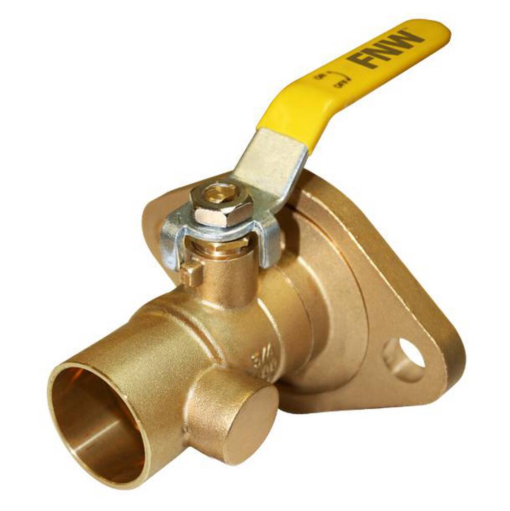 <strong>Figure 495</strong><br />Brass Full Port Sweat 600# Pump Isolation Ball Valve