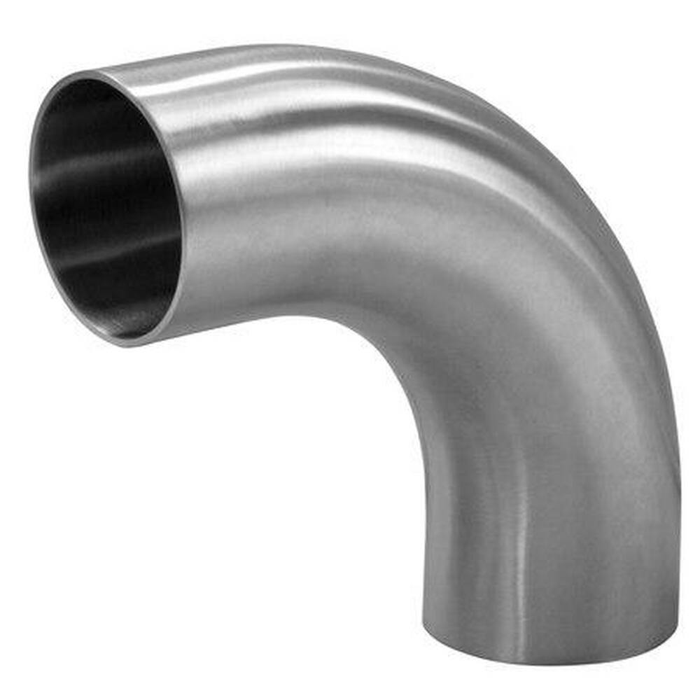 <strong>Figure 2S</strong><br />316L Stainless Steel Buttweld Long Radius 90 Degree Elbow #7