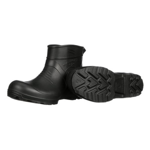 Tingley Airgo™ 7-9/10 in. Size 9 Mens/11 Womens Plastic and Rubber Low Cut Ultralight Plain Toe Boots in Black T2112109 at Pollardwater