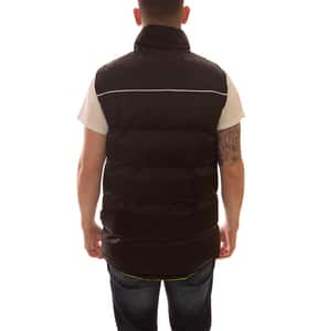 Tingley Workreation Size XL Plastic Vest in Black, Fluorescent Yellow-Green TV26022XL at Pollardwater