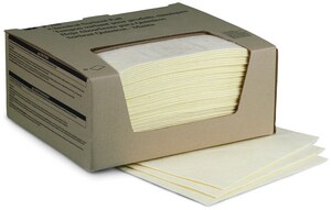 3M™ 11 in. Chemical Sorbent Pad in White (Case of 4) 3M7000001907 at Pollardwater