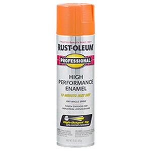 Rust-Oleum® Professional Safety Orange High Performance Enamel Spray R7555838 at Pollardwater