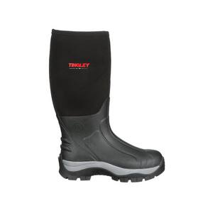 Tingley Badger Boots™ 17 in. Size 10 Mens/12 Womens Rubber Insulated Boots with Steel Plain Toe in Black T8015110 at Pollardwater