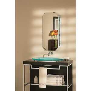 Jensen Metro 14 1 4 X 24 X 4 In Medicine Cabinet With Octagonal