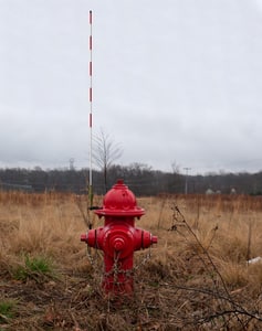 Hydrant Marker in Red C72610WR at Pollardwater