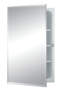 Jensen Horizon 26 In Recessed Mount Medicine Cabinet In Basic
