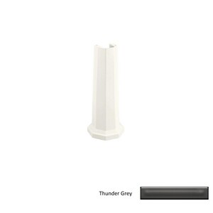 Kohler Kathryn Bathroom Sink Pedestal In Thunder Grey