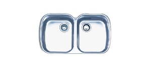 Oliveri Tasman Sinkware Adelaide 2 Bowl Kitchen Sink In