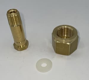 COB Industries Qwik-Freezer™ Cylinder Valve Adapter for COB Industries QF 1500, QF 2000, QF 2200, QF 3000, QF 4000, QF 4100, QF 6000, QF 6100, QF 8000 and QF 8100 Pipe Freezings CQF801 at Pollardwater