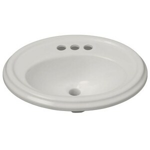 Mirabelle Boca Raton 1 Bowl Vitreous China Drop In Lavatory Sink
