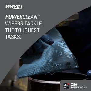 WypAll® X80 Towel in Blue K41043EA at Pollardwater
