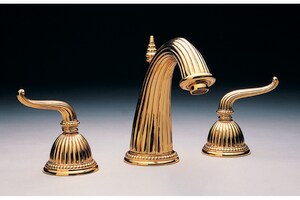 Phylrich Georgian Barcelona 3 Hole Bathroom Faucet With Double