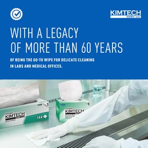 Kimtech™ Kimwipes® 8-2/5 x 4-2/5 in. Task Wiper in White K34155 at Pollardwater