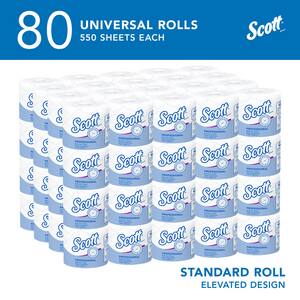 Scott® Essential 4-1/10 in. 2-Ply Standard Roll Bath Tissue (Case of 80) KC04460 at Pollardwater