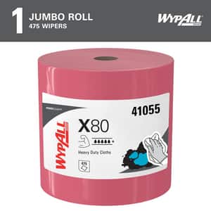 WypAll® X80 Towel in Red K41055 at Pollardwater
