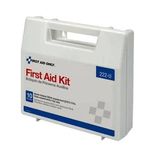 First Aid Only First Aid Kit with Dividers (63 Piece) F222U at Pollardwater