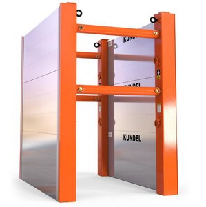 Kundel TuffGuy Aluminum Modular Trench Box 4 ft High x 6 ft Length Kit (Spreaders Sold Separately) KTGB4X6M at Pollardwater