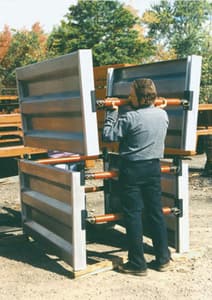 Kundel ShoreLite Lite Aluminum Modular Trench Box 6 ft High x 6 ft Length Kit (Spreaders Sold Separately) KSLL6X6 at Pollardwater