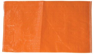 Safety Flag 14 in. x 26 in. Sand Bag in Orange (Pack of 100) SSB14O at Pollardwater