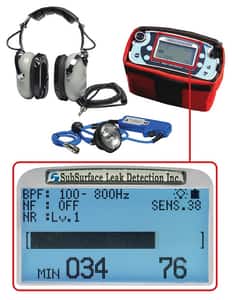 SubSurface Instruments LD-18 Digital Water Leak Detection SLD18 at Pollardwater