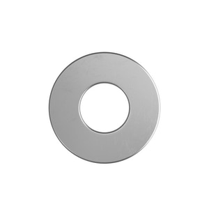 FNW® 3/8 x 1 in. Zinc Plated Carbon Steel (Pack of 50) Plain Washer FNWFLWZ38 at Pollardwater