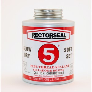 Rectorseal No. 5® 16 oz. PVC Yellow Pipe Joint Compound REC25431 at Pollardwater