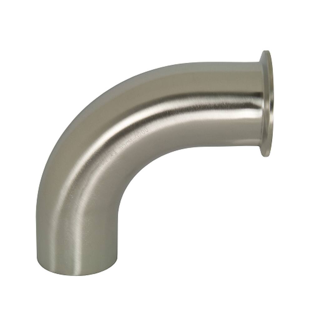 <strong>Figure 2CM</strong><br />304 Stainless Steel Clamp x Buttweld Long 90 Degree Elbow #7