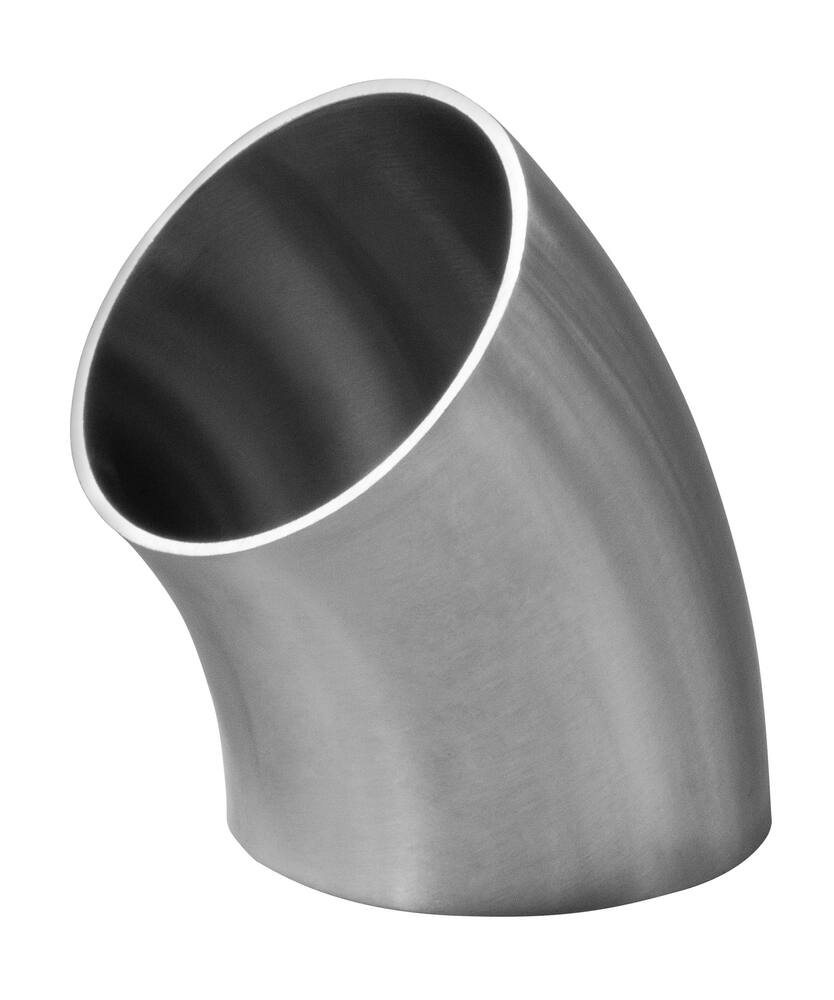 <strong>Figure 2WK</strong><br />316L Stainless Steel Buttweld Short Radius 45 Degree Elbow #7