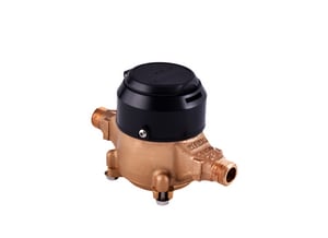 Zenner Model PPD 1-1/2 in. Flanged Water Meter ZPPD09USEPPBWM at Pollardwater