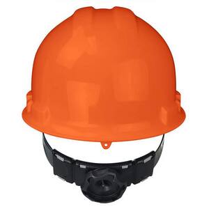 Radians Granite™ Cap Style Hard Hat with Ratchet Suspension Hi-Viz Orange RGHR6ORANGEHV at Pollardwater