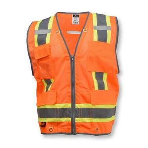 Radians Radwear® Size XL Surveyor Vest in Hi-Viz Orange RSV6HOXL at Pollardwater