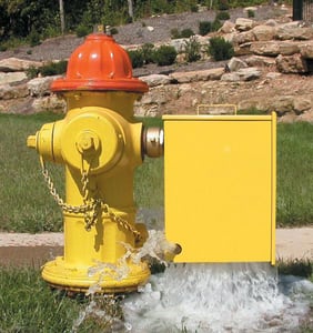 Kupferle, John C Foundry Eclipse™ 2-1/2 in. FNST Automatic Flushing Device in Yellow K9700YEL at Pollardwater