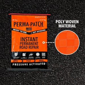 Perma-Patch 60 lb. Asphalt Cold Patch in Black PPP60C at Pollardwater